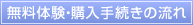 無料体験・購入手続きの流れ